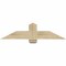 Ekena Millwork Eugene Rough Sawn Timber Gable Bracket, Douglas Fir, 48"W x 12"H x 6"D x 6"F, 6/12 Pitch GBW048X12X0606EUG00RDF - alternate 1